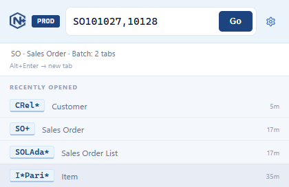 BC Navigator batch navigation – open multiple records in separate tabs